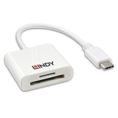 Lindy USB 3.2 Type C SD Card Reader køb billigt online shopping tilbud