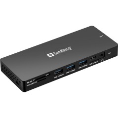 Sandberg USB-C 13in1 DockingStation Pro køb billigt online shopping tilbud