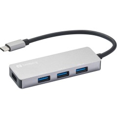 Sandberg USB-C Hub 1xUSB3.0+3x2.0 SAVER køb billigt online shopping tilbud