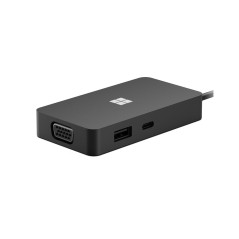 Microsoft USB-C Travel Hub Black USB køb billigt online shopping tilbud