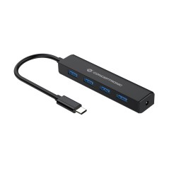 Conceptronic USB-HUB 4-Port USB3.1 Type-C køb billigt online shopping tilbud