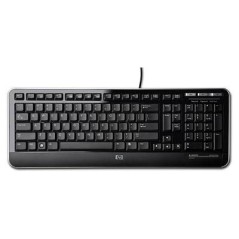 HP USB Keyboard INT køb billigt online shopping tilbud