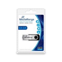 MediaRange USB-Stick 64GB USB 2.0 Flexi køb billigt online shopping tilbud