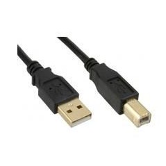 MicroConnect USB2.0 A-B 5m M-M Goldplated køb billigt online shopping tilbud