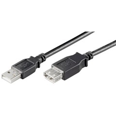 MicroConnect USB2.0 Extension A-A 0