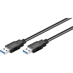 MicroConnect USB 3.2 Gen 1 A-A 0.5m M-M