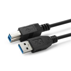 MicroConnect USB 3.2 Gen 1 A-B 1m M-M køb billigt online shopping tilbud