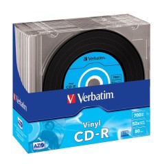 Verbatim Data Vinyl 10x CD-R 700MB køb billigt online shopping tilbud