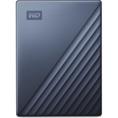 WD My Passport Ultra Harddisk WDBFTM0050BBL 5TB USB 3.1 køb billigt online shopping tilbud