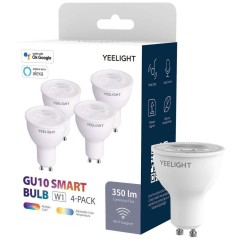 Yeelight Smart W1 LED-spot lyspære 4.5W F 350lumen 2700-6500K 16 millioner farver køb billigt online shopping tilbud