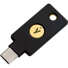 Yubico YubiKey 5C NFC USB-C sikkerhedsnøgle køb billigt online shopping tilbud