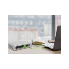 Zyxel GS1005HP Switch 5-porte Gigabit PoE køb billigt online shopping tilbud