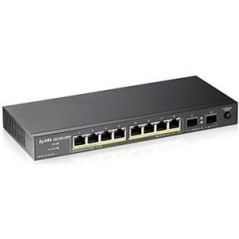 Zyxel GS1100-10HP Switch 10-porte Gigabit PoE+ køb billigt online shopping tilbud