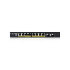 Zyxel GS1900-10HP Switch 8-porte Gigabit PoE+ køb billigt online shopping tilbud