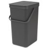shop Brabantia affaldsspand - Sort & Go - Grå af brabantia - online shopping tilbud rabat hos shoppetur.dk