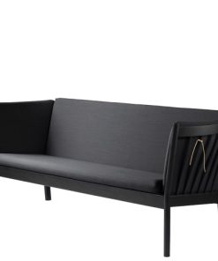 shop Erik Ole Jørgensen 3 pers. sofa - J149 - Sort/mørkegrå af fdb-moebler - online shopping tilbud rabat hos shoppetur.dk