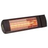 shop Heat1 terrassevarmer - Vægmodel 212-315 - Eco High Line - Sort af heat1 - online shopping tilbud rabat hos shoppetur.dk