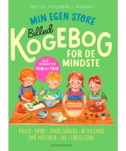 shop Min egen store billedkogebog for de mindste - Indbundet af  - online shopping tilbud rabat hos shoppetur.dk