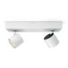 shop Philips spotlampe med 2 spots - WarmGlow Star - Hvid af philips - online shopping tilbud rabat hos shoppetur.dk