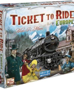 shop Ticket to Ride - Europe af days-of-wonder - online shopping tilbud rabat hos shoppetur.dk