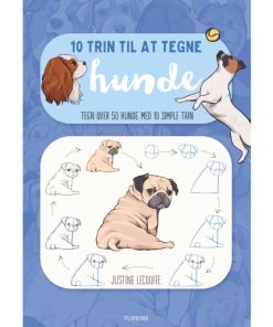 shop 10 trin til at tegne hunde - Hæftet af  - online shopping tilbud rabat hos shoppetur.dk