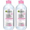 shop 2 x Garnier Skinactive Cleansing Micellar Water Normal & Sensitive Skin 400 ml af Garnier - online shopping tilbud rabat hos shoppetur.dk
