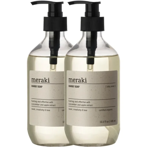 shop 2 x Meraki Hand Soap Silky Mist 490 ml af Meraki - online shopping tilbud rabat hos shoppetur.dk