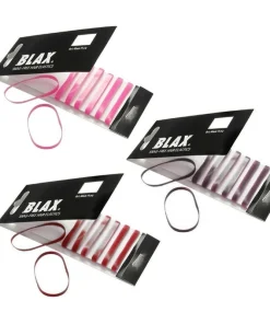 shop 3 x Blax Hair Elastics 8 Pieces - Choose Variant af Blax - online shopping tilbud rabat hos shoppetur.dk