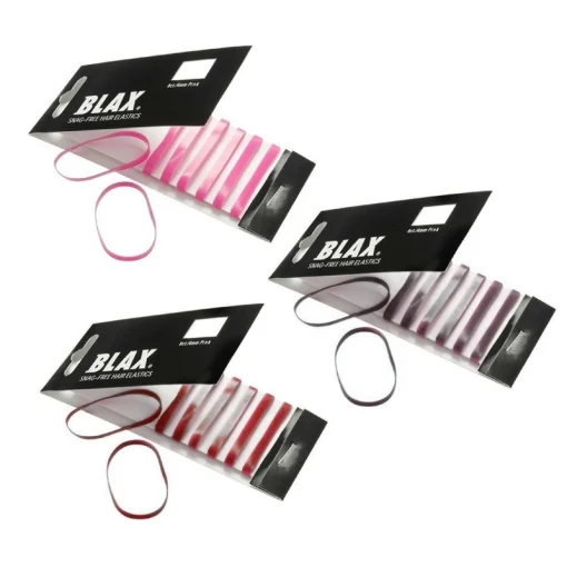 shop 3 x Blax Hair Elastics 8 Pieces - Choose Variant af Blax - online shopping tilbud rabat hos shoppetur.dk