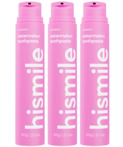 shop 3 x Hismile Toothpaste 60 gr. - Watermelon af Hismile - online shopping tilbud rabat hos shoppetur.dk