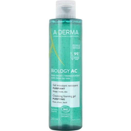 shop A-DERMA Biology AC Cleansing Foaming Gel 200 ml af ADERMA - online shopping tilbud rabat hos shoppetur.dk