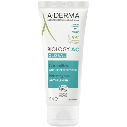 shop A-DERMA Biology AC Global Mattifying Care 40 ml af ADERMA - online shopping tilbud rabat hos shoppetur.dk