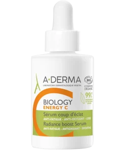 shop A-DERMA Biology Energy C Radiance Boost Serum 30 ml af ADERMA - online shopping tilbud rabat hos shoppetur.dk