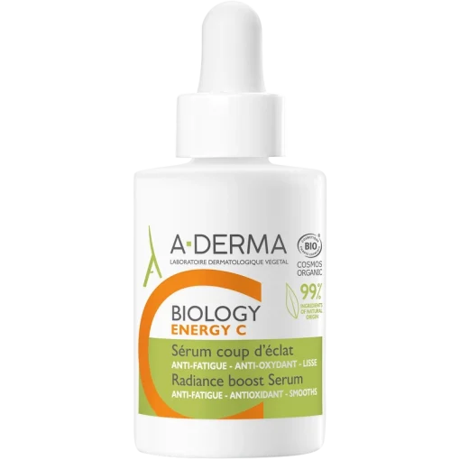 shop A-DERMA Biology Energy C Radiance Boost Serum 30 ml af ADERMA - online shopping tilbud rabat hos shoppetur.dk