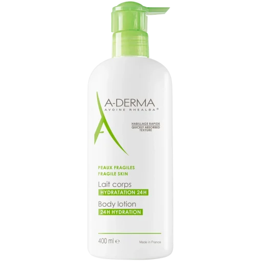 shop A-DERMA Body Lotion 24H Hydration 400 ml af ADERMA - online shopping tilbud rabat hos shoppetur.dk