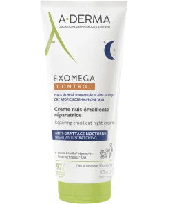 shop A-DERMA Exomega Control Emollient Night Cream 200 ml af ADERMA - online shopping tilbud rabat hos shoppetur.dk