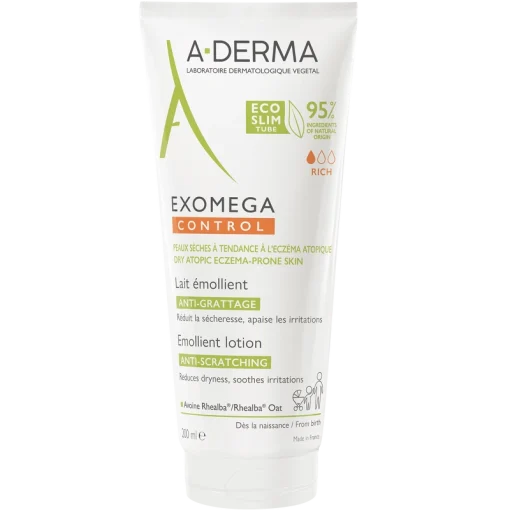 shop A-DERMA Exomega Control Lotion 200 ml af ADERMA - online shopping tilbud rabat hos shoppetur.dk