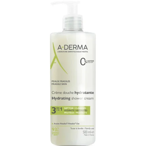 shop A-DERMA Hydrating Shower Cream 500 ml af ADERMA - online shopping tilbud rabat hos shoppetur.dk