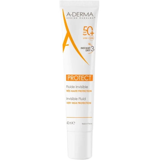 shop A-DERMA Protect Invisible Fluid SPF 50+ - 40 ml af ADERMA - online shopping tilbud rabat hos shoppetur.dk