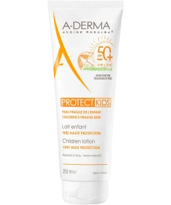 shop A-DERMA Protect Kids Lotion SPF 50+ - 250 ml af ADERMA - online shopping tilbud rabat hos shoppetur.dk