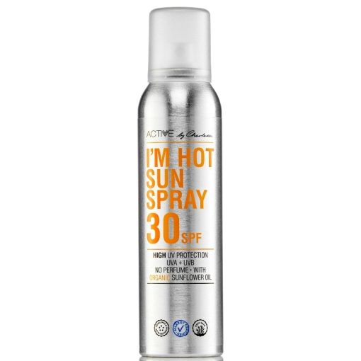 shop Active By Charlotte I'M Hot Sun Spray SPF 30 150 ml af Active By Charlotte - online shopping tilbud rabat hos shoppetur.dk