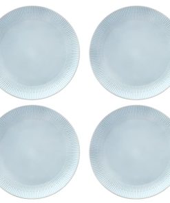 shop Aida middagstallerkener - Relief - Light blue - 4 stk. af aida - online shopping tilbud rabat hos shoppetur.dk