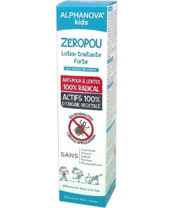 shop Alphanova Kids Zeropou Lice Treatment 100 ml af Alphanova Kids - online shopping tilbud rabat hos shoppetur.dk