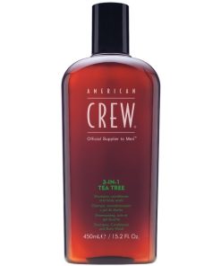 shop American Crew 3-In-1 Tea Tree 450 ml af American Crew - online shopping tilbud rabat hos shoppetur.dk