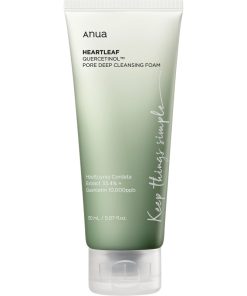 shop Anua Heartleaf Quercetinol Pore Deep Cleansing Foam 150 ml af Anua - online shopping tilbud rabat hos shoppetur.dk