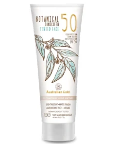 shop Australian Gold Botanical Tinted Face Fair-Light SPF 50 - 88 ml af Australian Gold - online shopping tilbud rabat hos shoppetur.dk