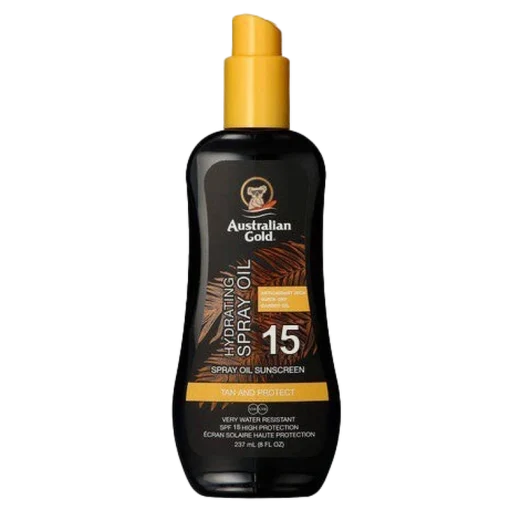 shop Australian Gold Carrot Oil spray SPF 15 - 237 ml af Australian Gold - online shopping tilbud rabat hos shoppetur.dk