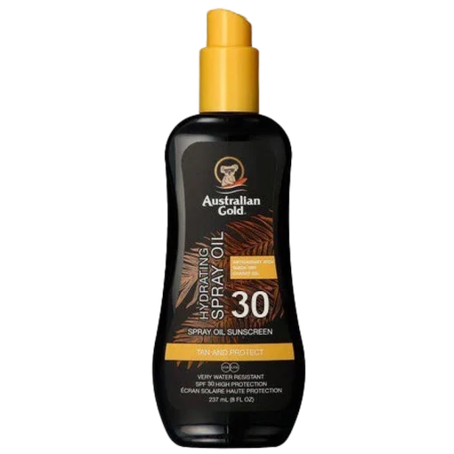 shop Australian Gold Carrot Oil spray SPF 30 - 237 ml af Australian Gold - online shopping tilbud rabat hos shoppetur.dk