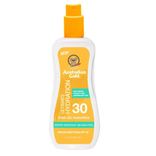 shop Australian Gold Ultimate Hydration Spraygel SPF 30 - 237 ml af Australian Gold - online shopping tilbud rabat hos shoppetur.dk