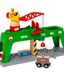 shop BRIO containerkran - World af brio - online shopping tilbud rabat hos shoppetur.dk